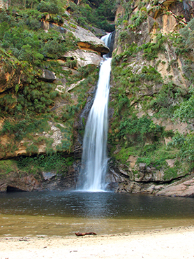 La Pajcha waterfall
