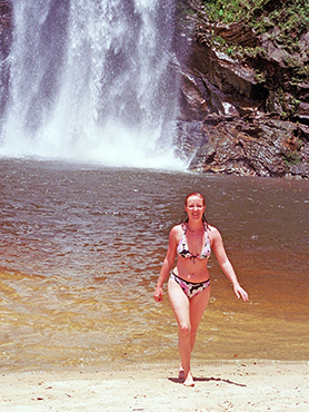La Pajcha waterfall